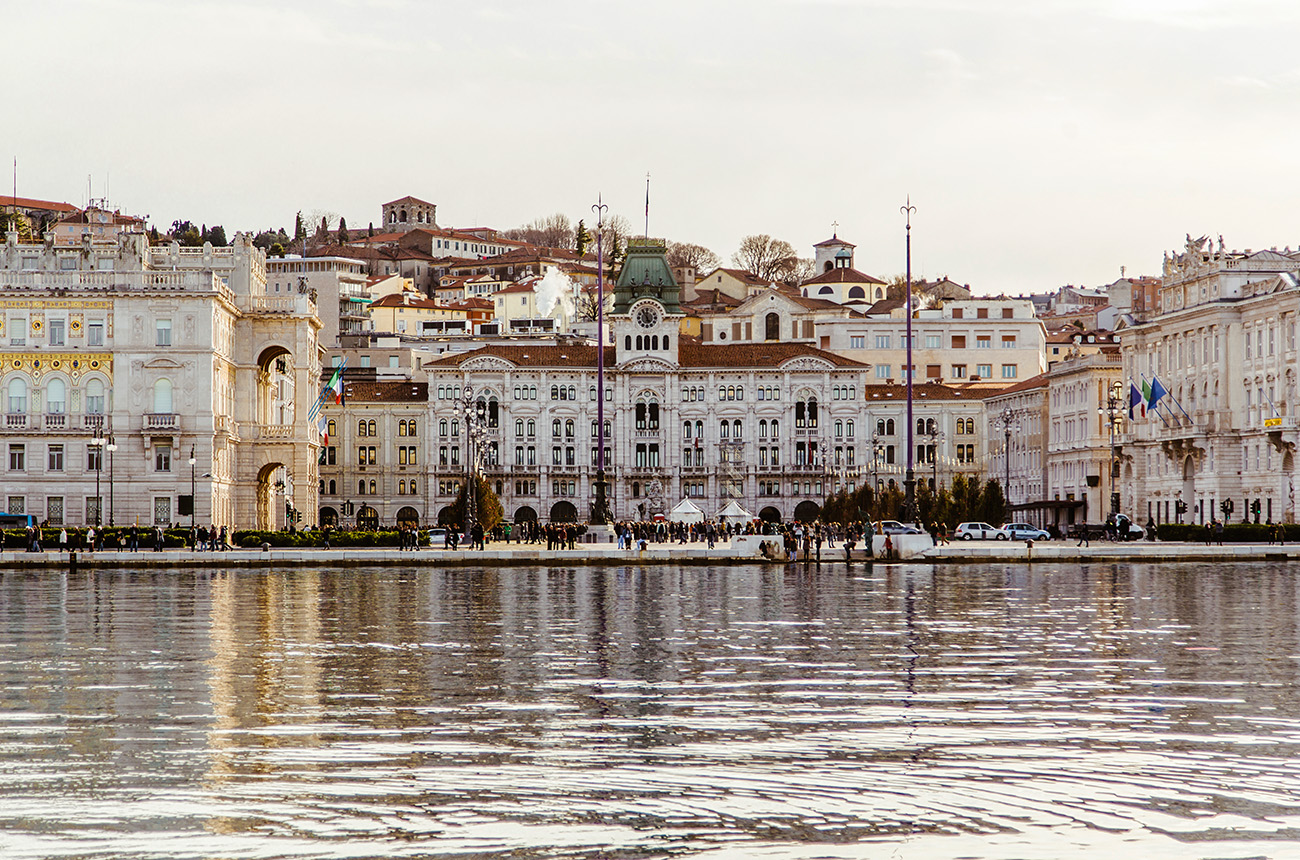 Trieste from the water
