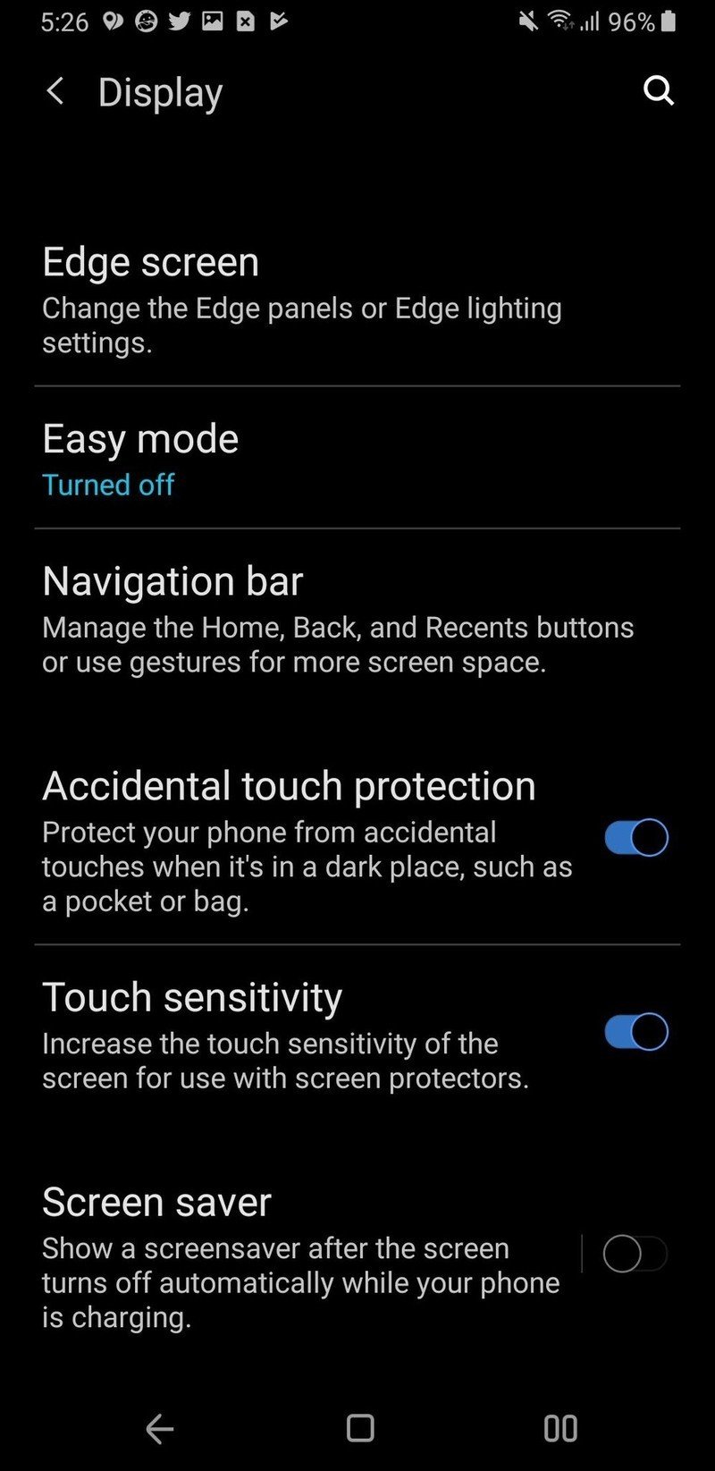 Navigation bar
