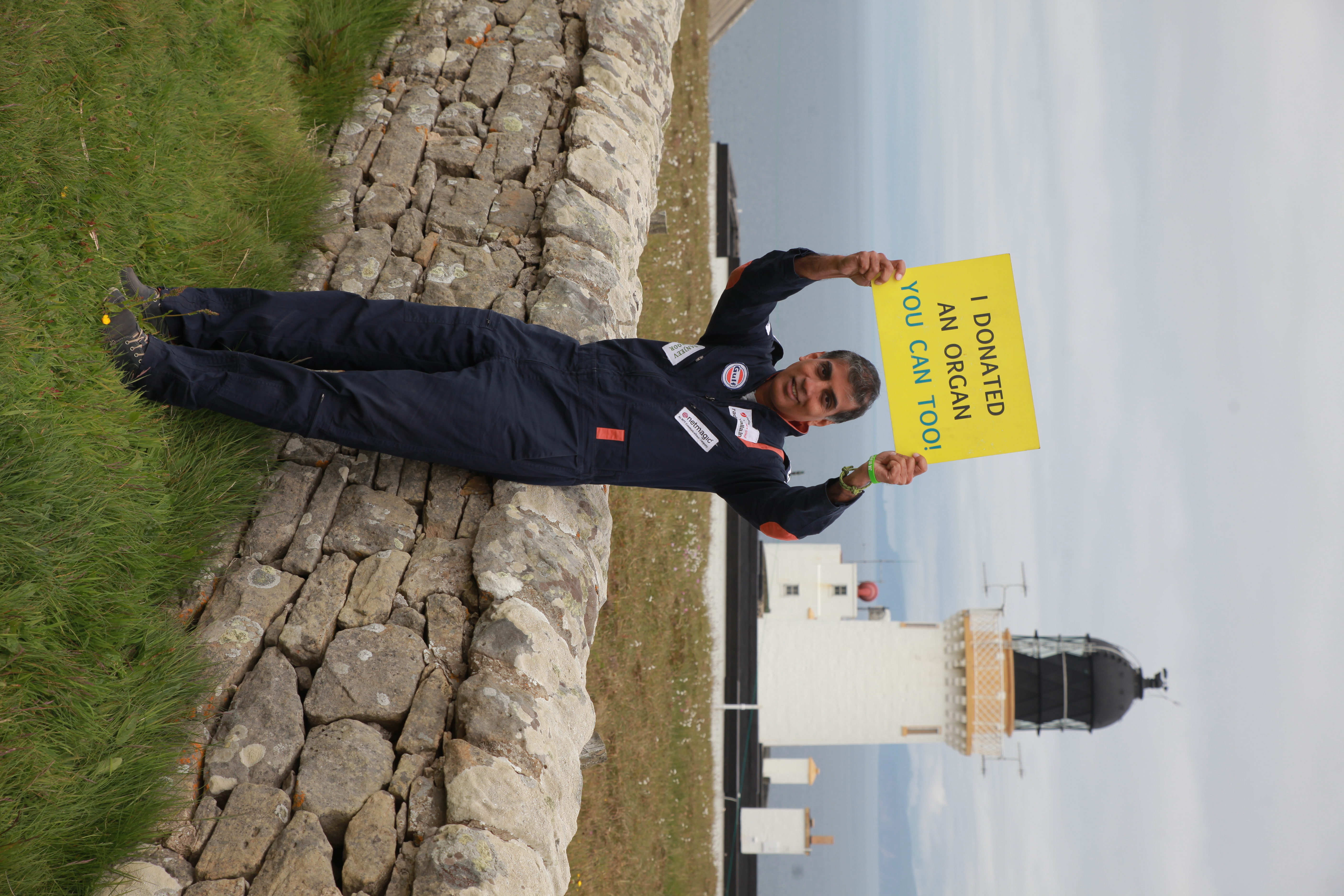 Anil Srivatsa, during a Bangalore to Scotland trip.