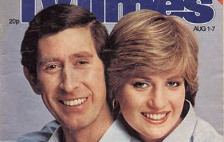 Charles and Di on the TV Times cover way back in 1981, perhaps the most famous royal wedding