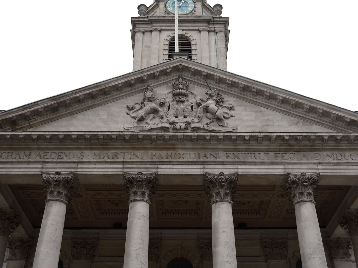 A building in London's Trafalgar Square