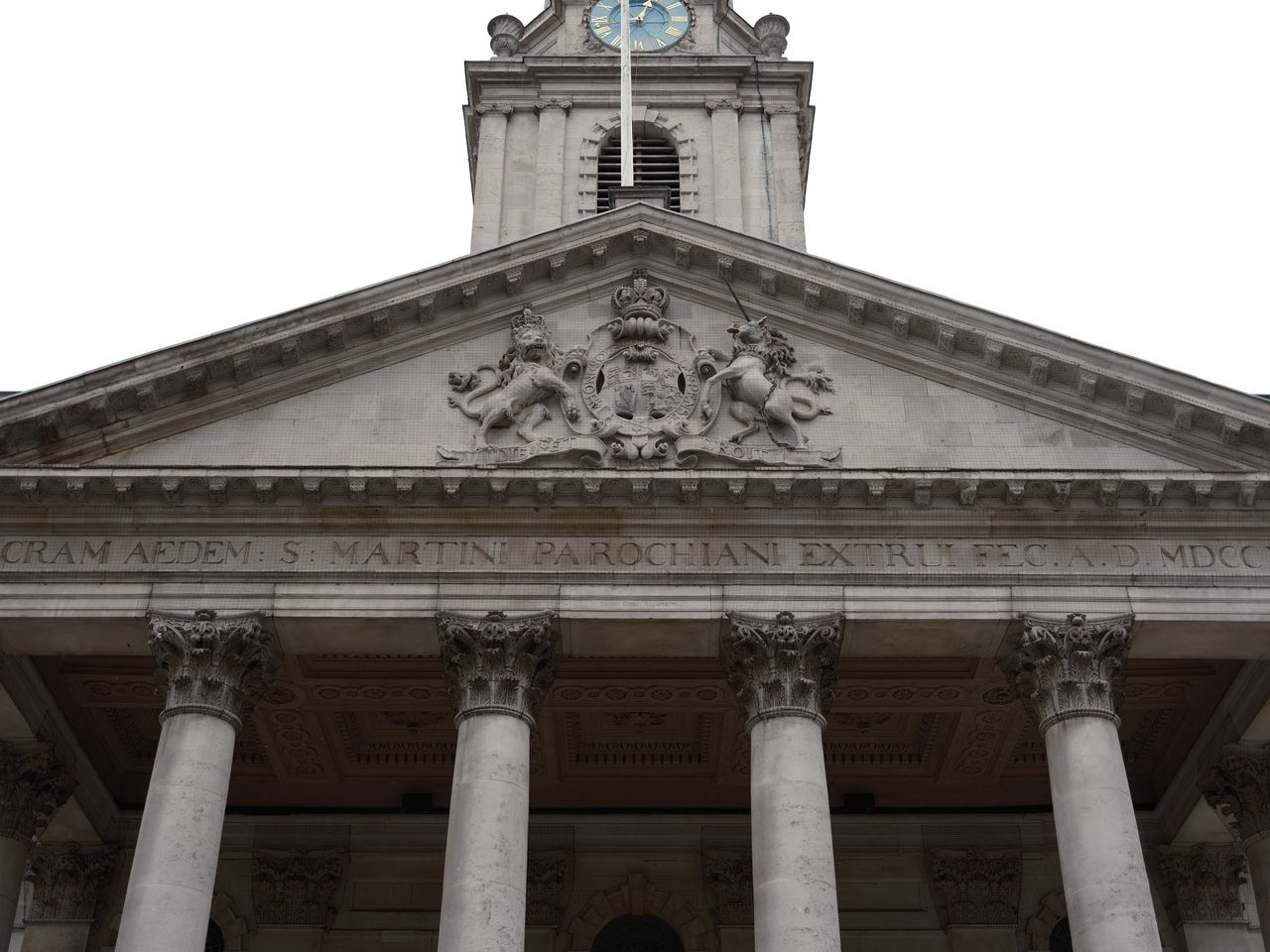 A building in London's Trafalgar Square