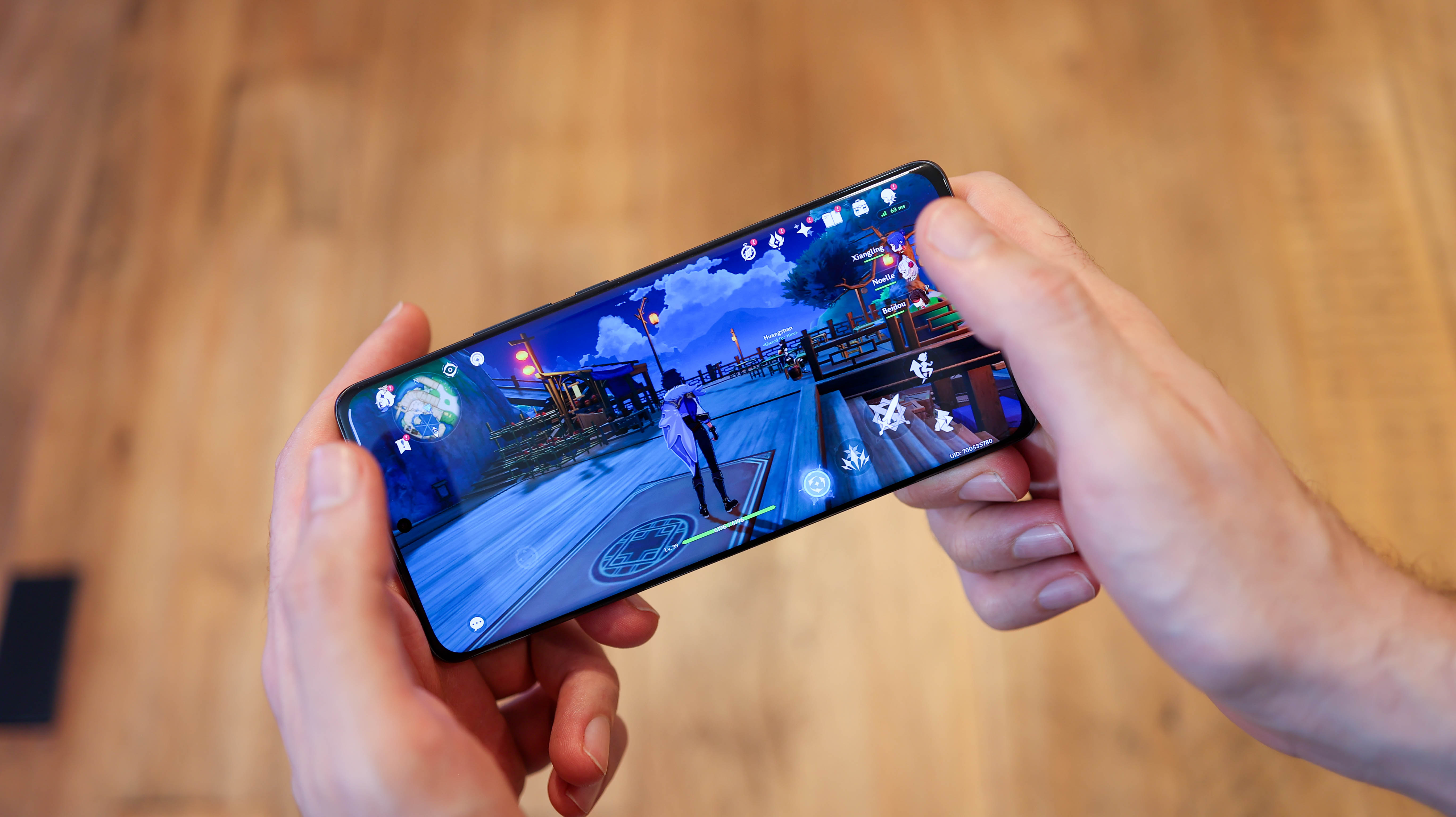 A game being played on a Xiaomi 12 Pro