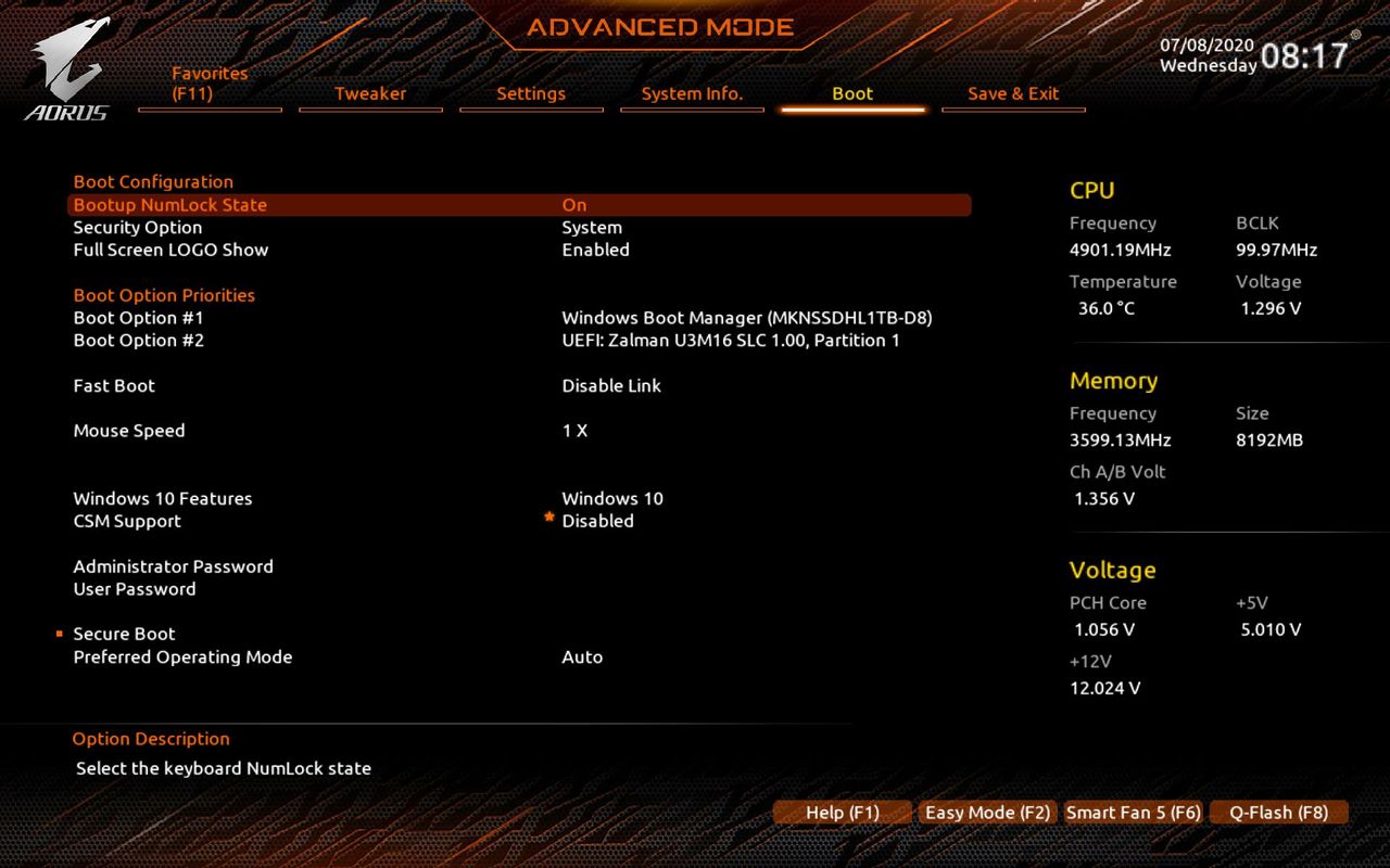 Gigabyte Z490 Aorus Extreme