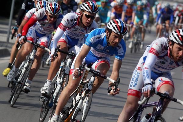 Michele Scarponi wore the jersey but lost the race