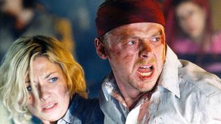 Kate Ashfield and Simon Pegg in "Shaun of the Dead"