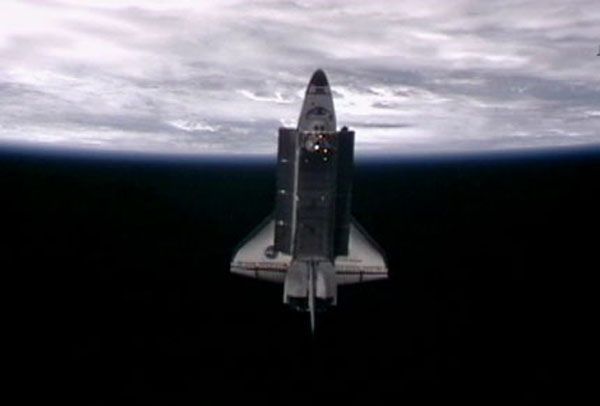 space shuttle endeavour mmod impact