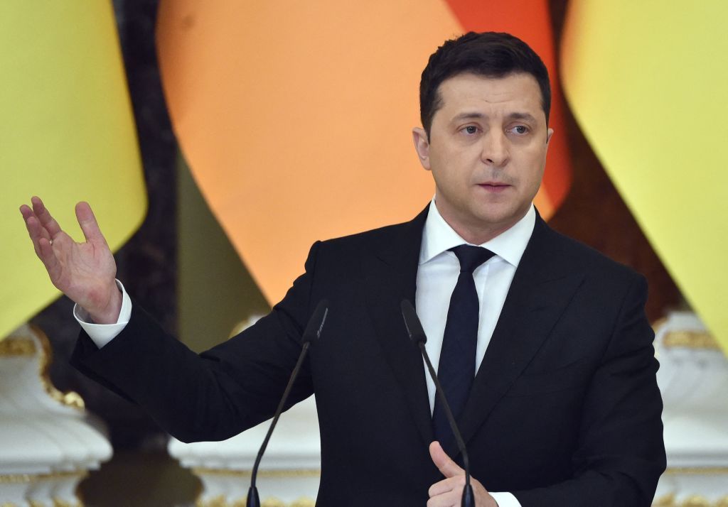 Volodymyr Zelensky.