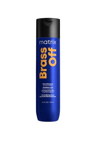 Matrix Total Results Brass Off Brunette Neutralizing blue shampoo for lightened brunette hair