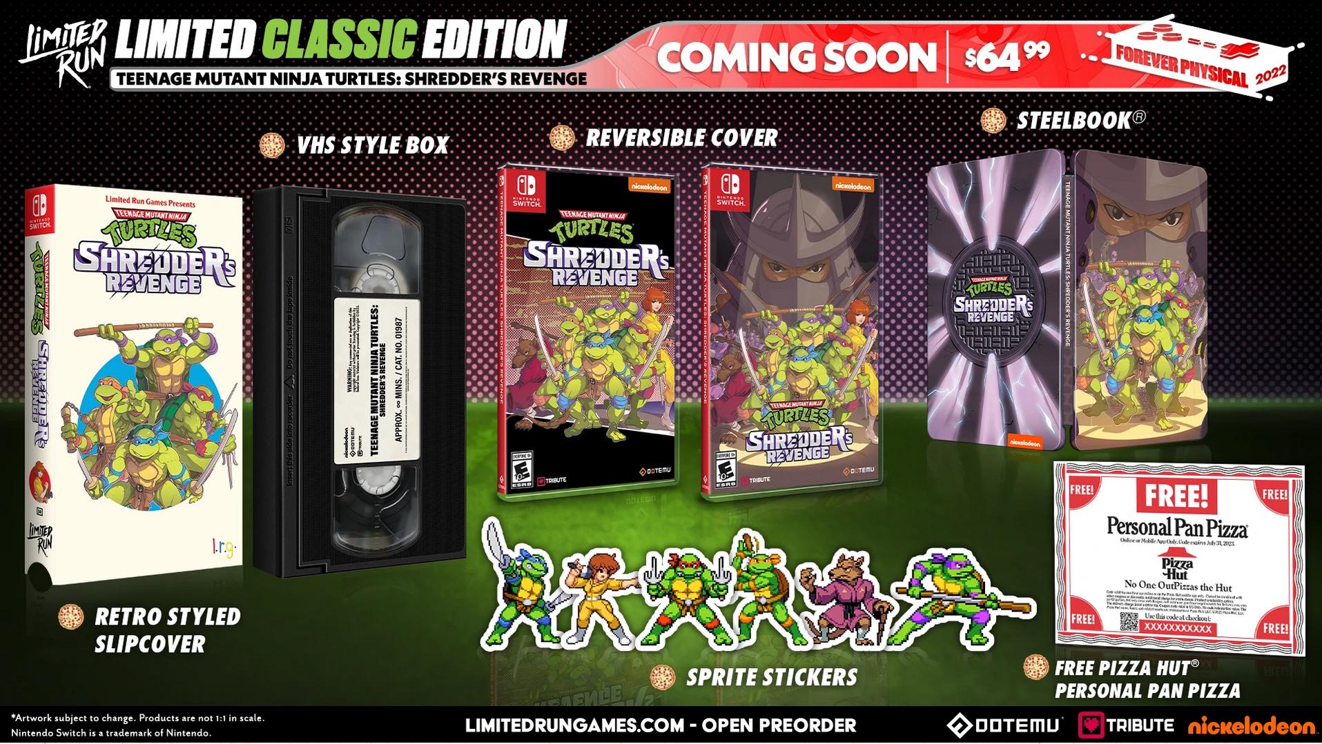 Tmnt Shredder Revenge Classic Edition