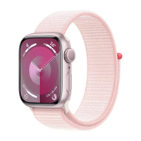 Apple Watch Series 9 41mm Alu Case/ Light Pink Sport Loop