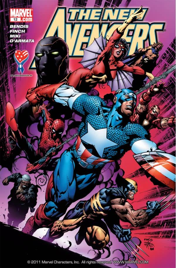New cover of Avengers #12