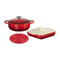 1. Le Creuset 3-Piece Starter Set