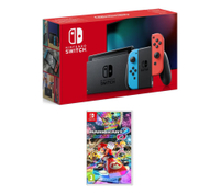 Nintendo Switch (Neon) | Mario Kart Bundle | 32GB | 720p | Docking Station | Up to 9 hours battery | £319 | Available from Currys