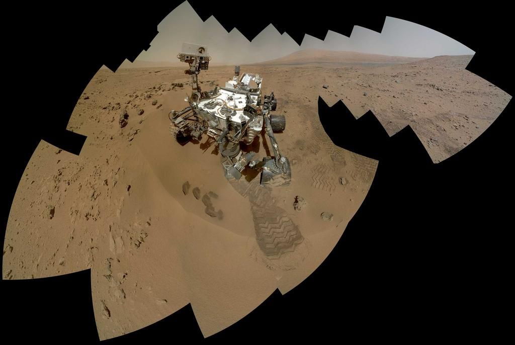 Mars Rover Curiosity Self-Portrait Dec 21