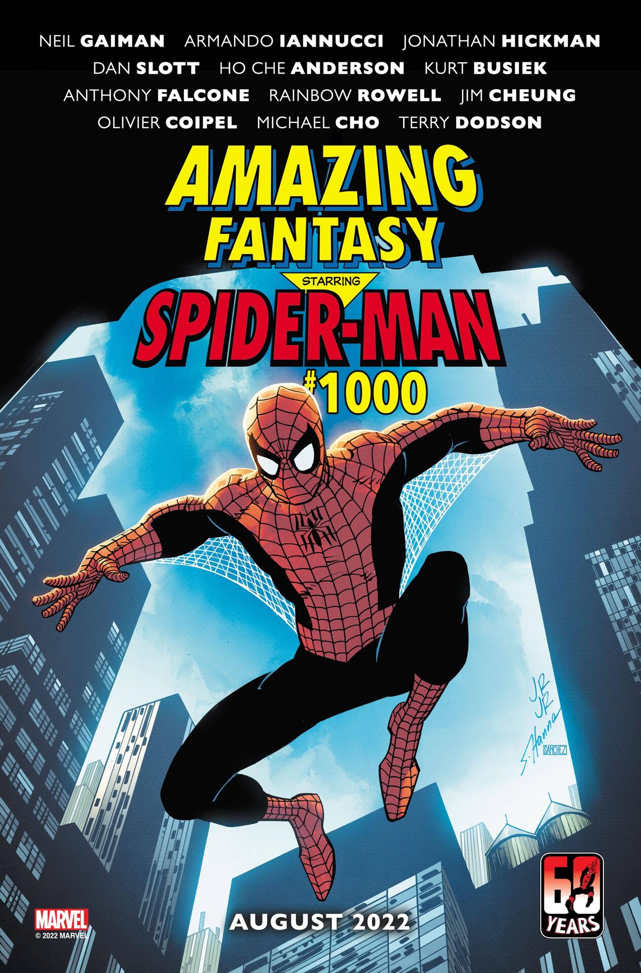 Amazing Fantasy # 1000 cover