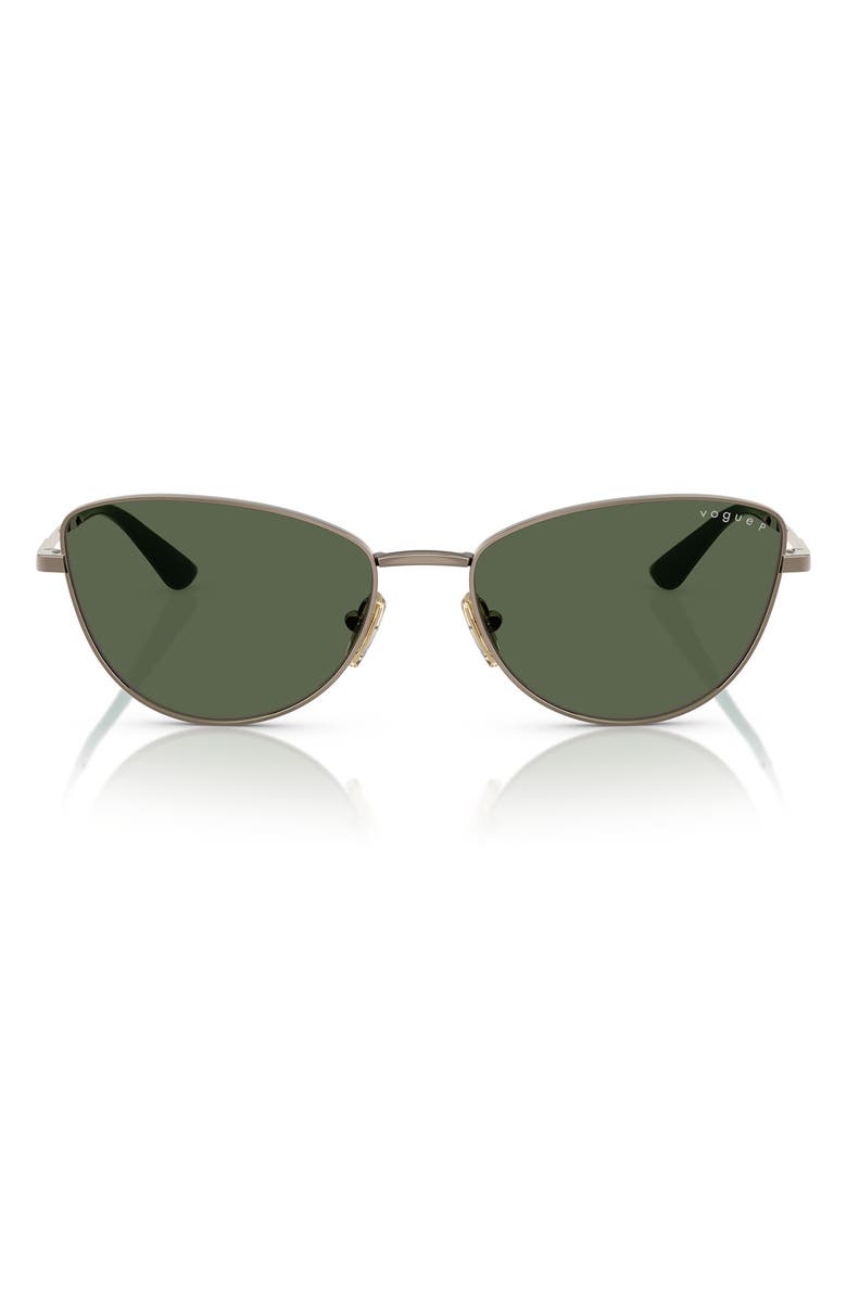 56mm Polarized Butterfly Sunglasses