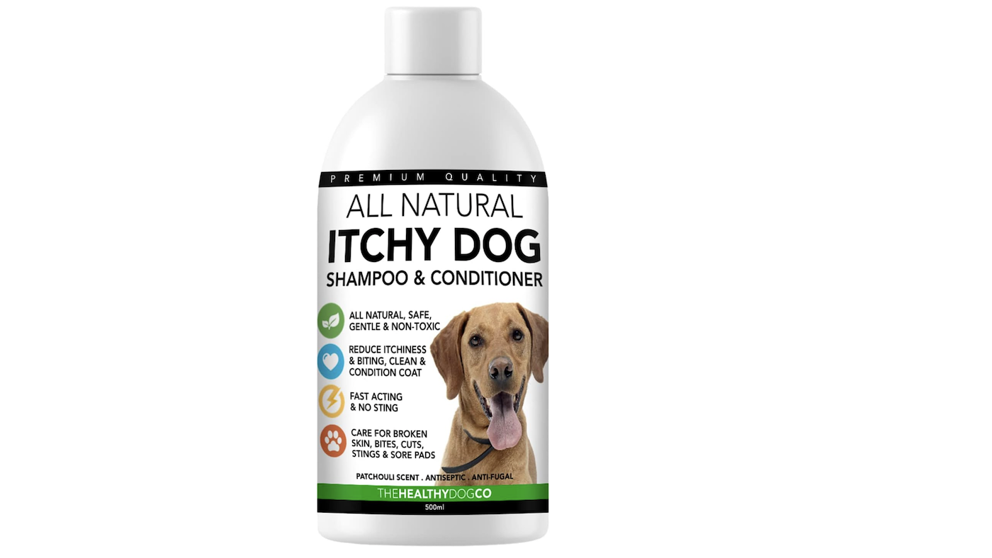 All Natural Itchy Dog Shampoo
