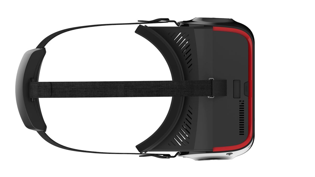 Top view of the Snapdragon 845 reference design headset