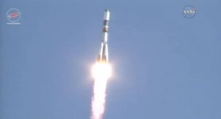 Progress 60 Cargo Launches to the Space Station