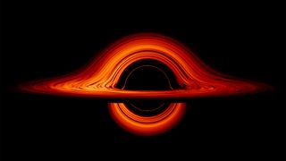 Light curves around a black hole's event horizon