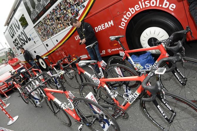 Lotto Belisol's Ridleys come in the Helium SL or Noah models
