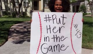 pitch put her in the game