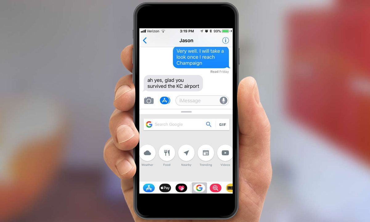 How to Add Google Search to iOS Messages and Safari | Tom's Guide