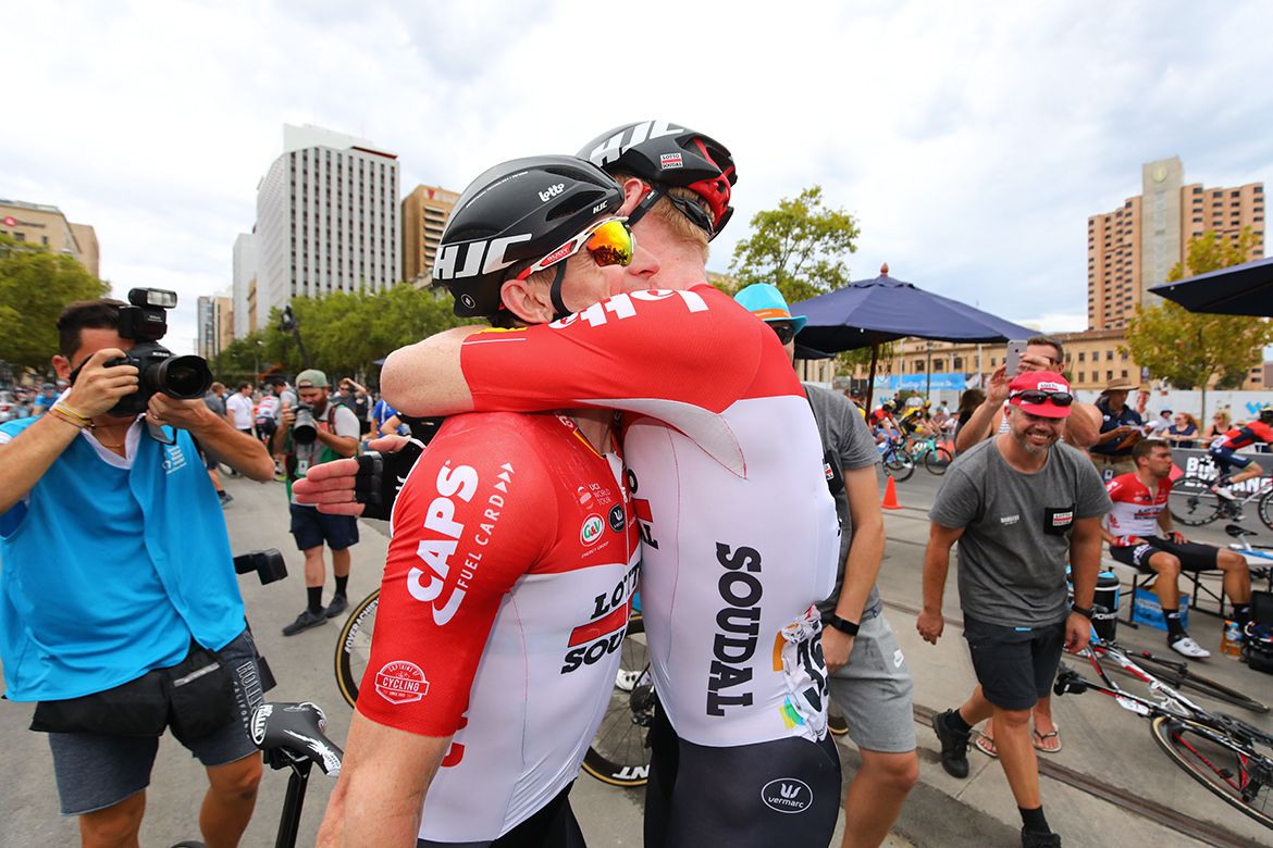 Hugs for Lotto Soudal