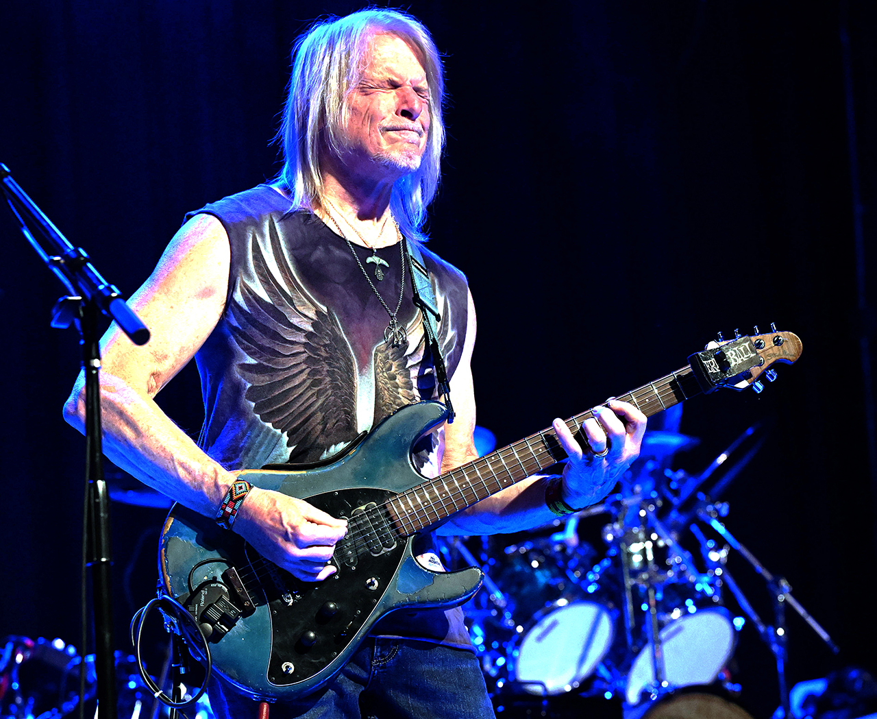 Steve Morse and Allen Sloan of Dixie Dregs perform at Variety Playhouse on April 20, 2024