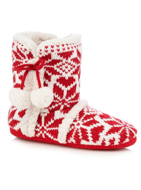 debenhams ladies slipper boots