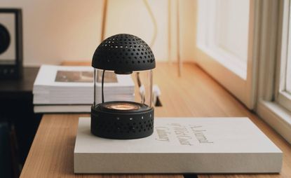 Portable speaker lamp by Swedish tech firm Transparent