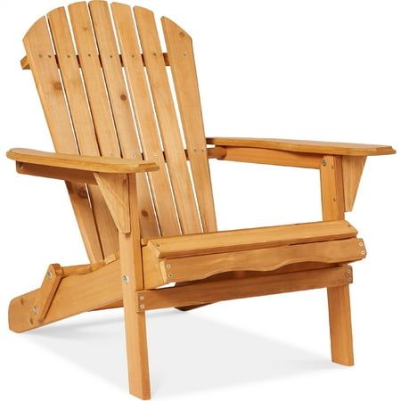 Folding Adirondack Outdoor Chair 