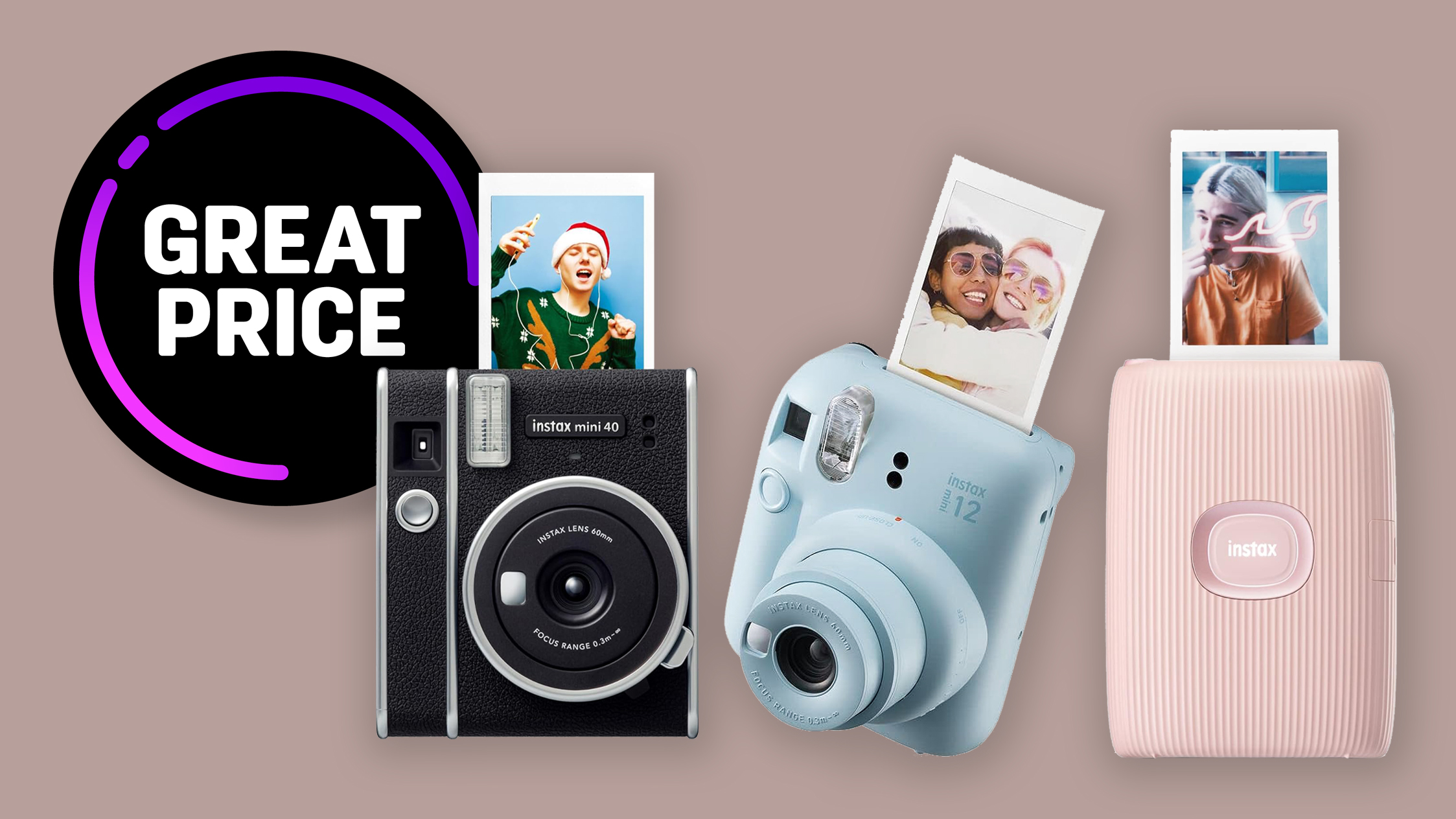 The Best Looking Instant Camera: Fujifilm Launches the Instax Mini 40