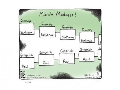 March madness brings April's fools