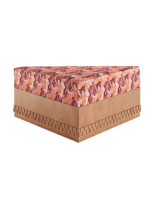 Velvet Ottoman