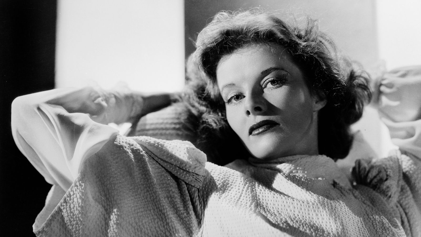 Katherine hepburn in black and white