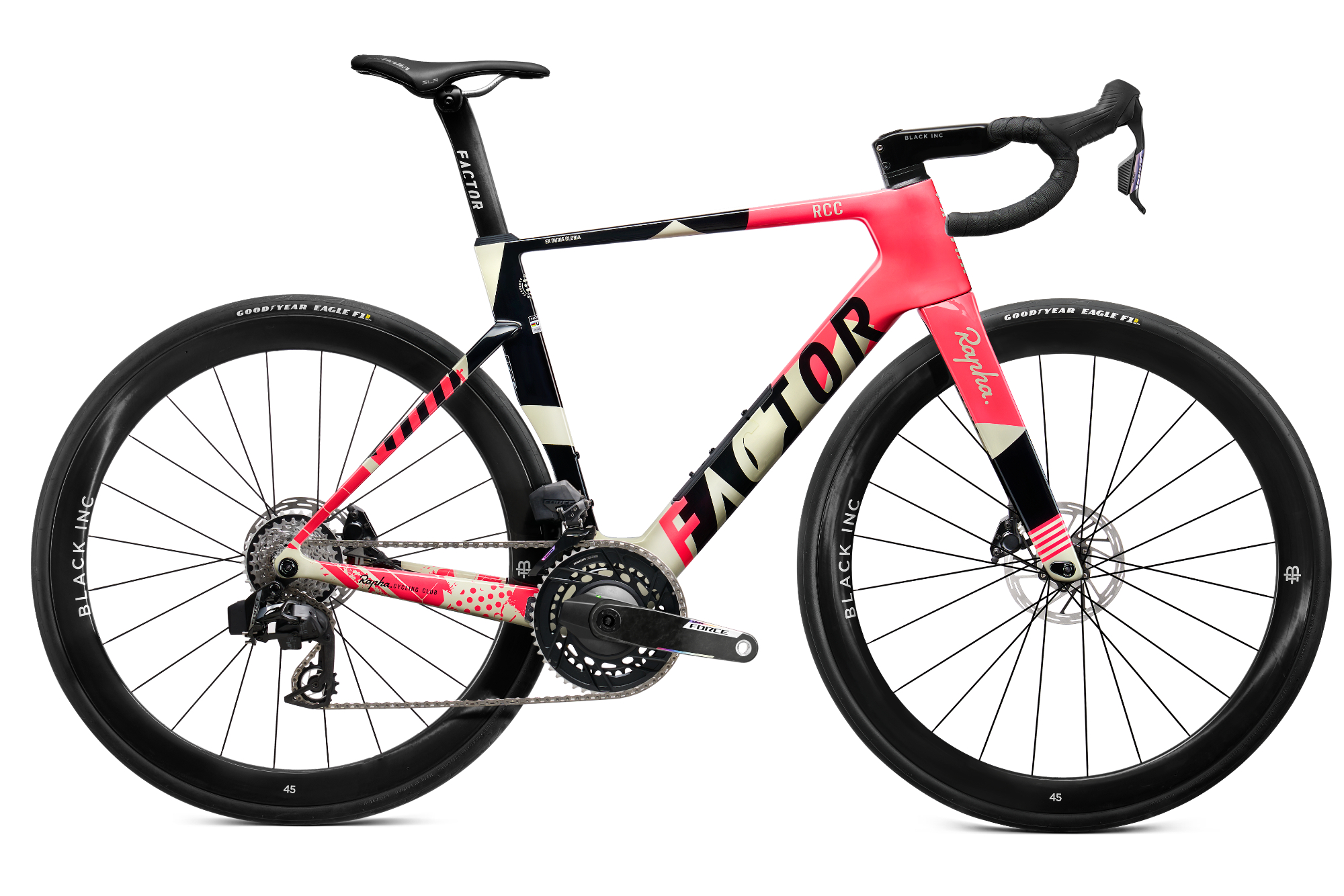 Factor Monza RCC + David Carson issue road bike