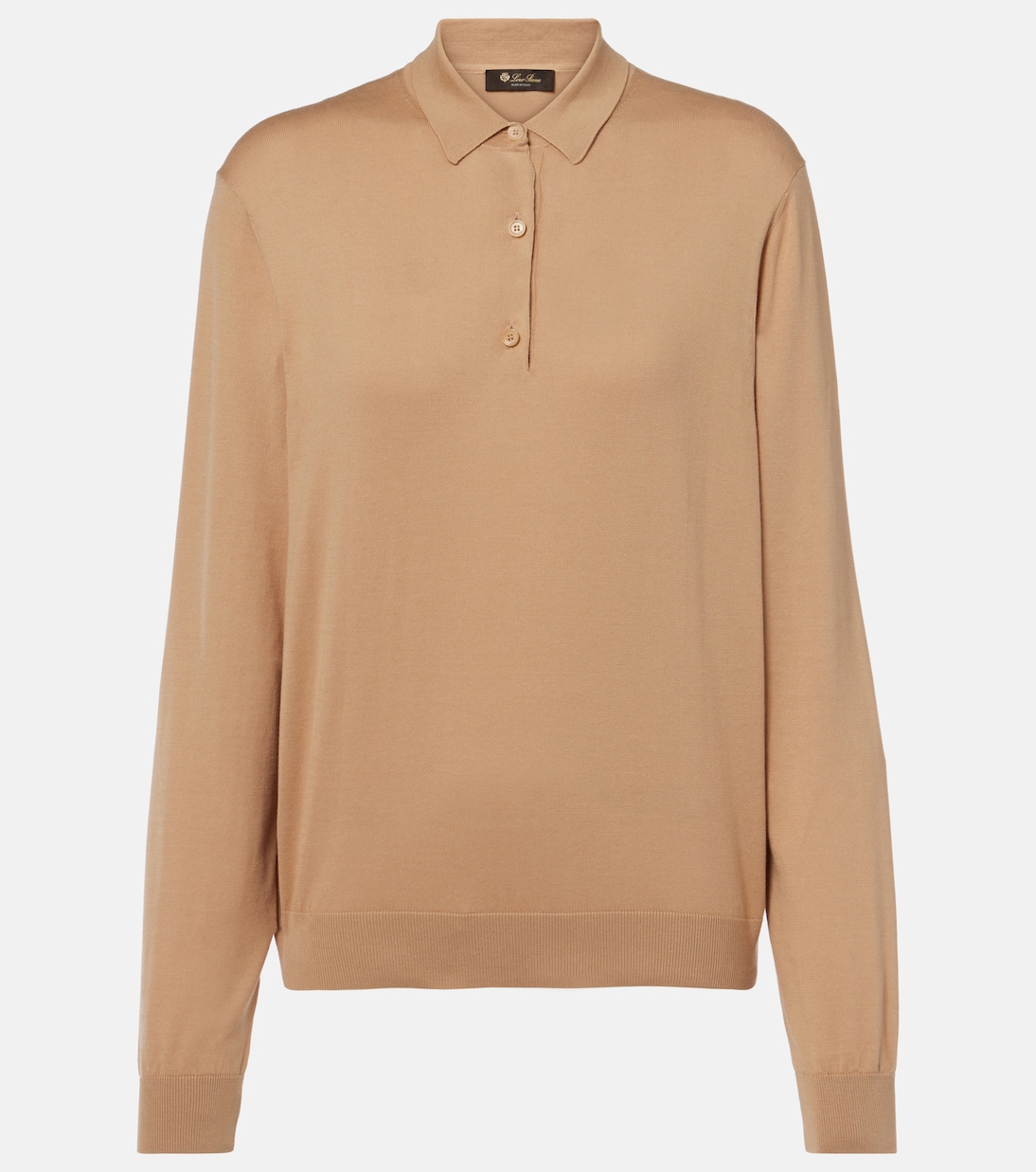 Ice Wish Cotton Polo Sweater