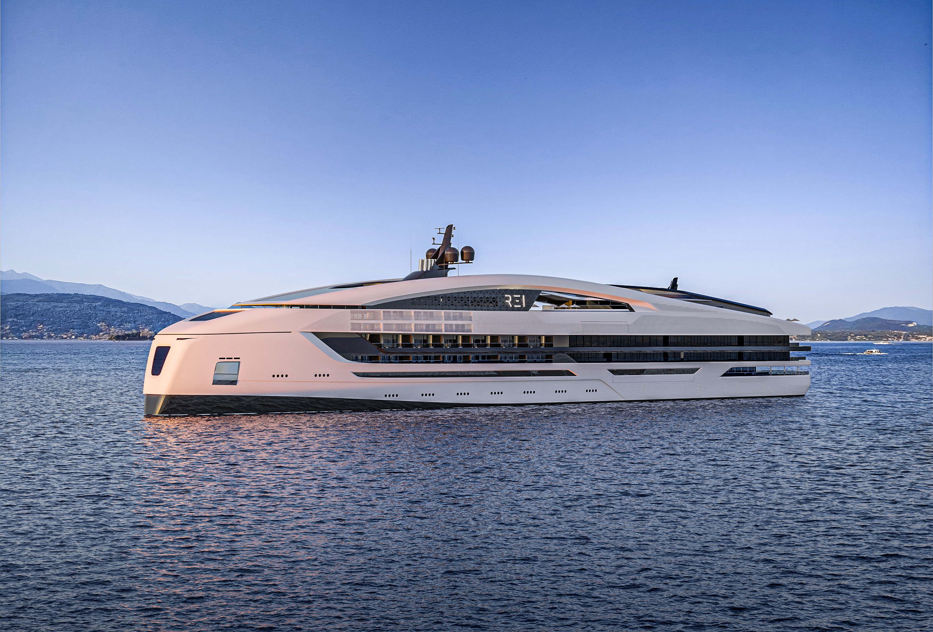 REI concept cruise yacht by Viken Group