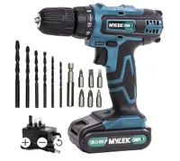 MYLEK 18V Cordless Li-ion Drill And Screwdriver Set: was £34.99, now £29.99 at B&amp;Q (save £5)