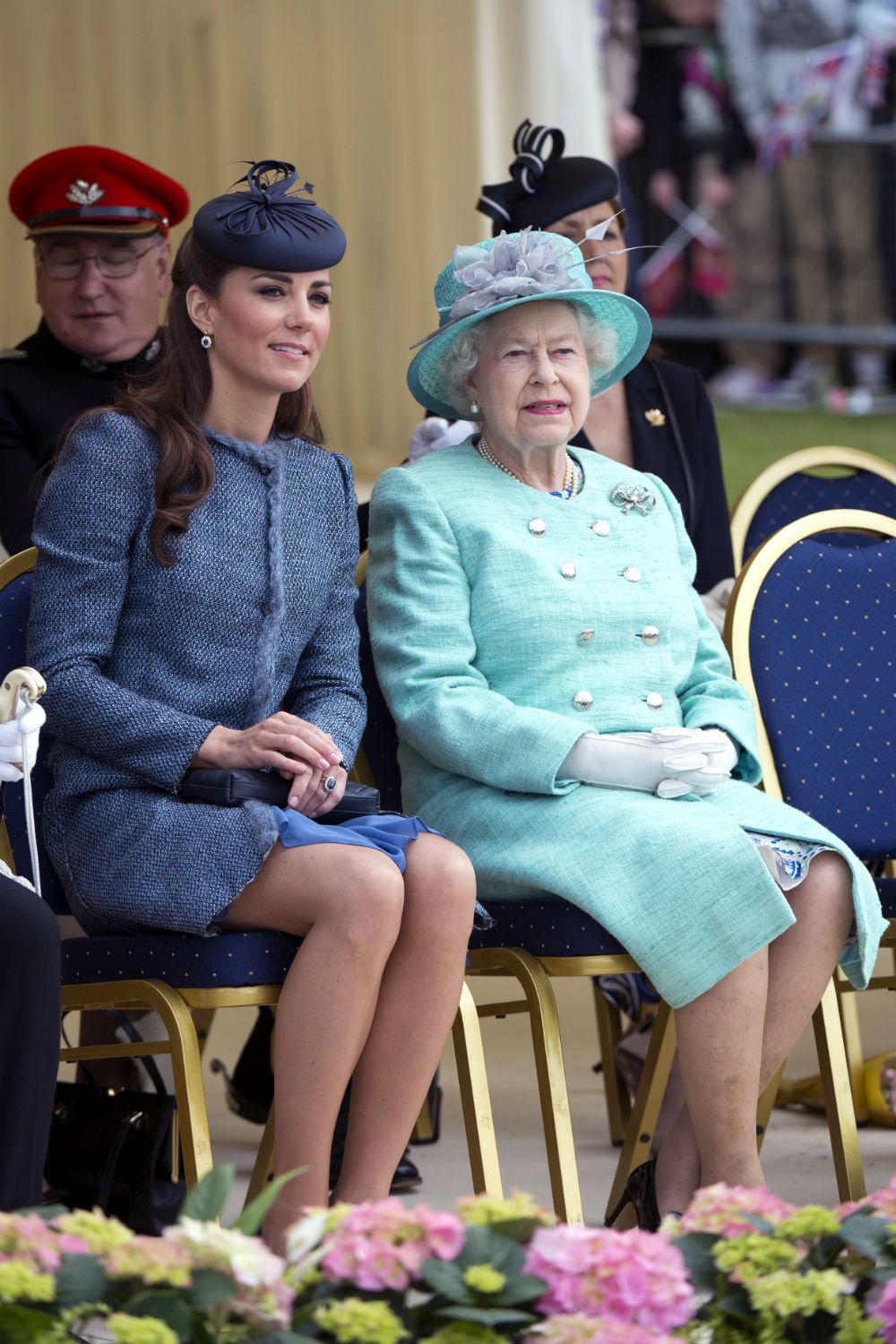 Kate Middleton picture with the Queen