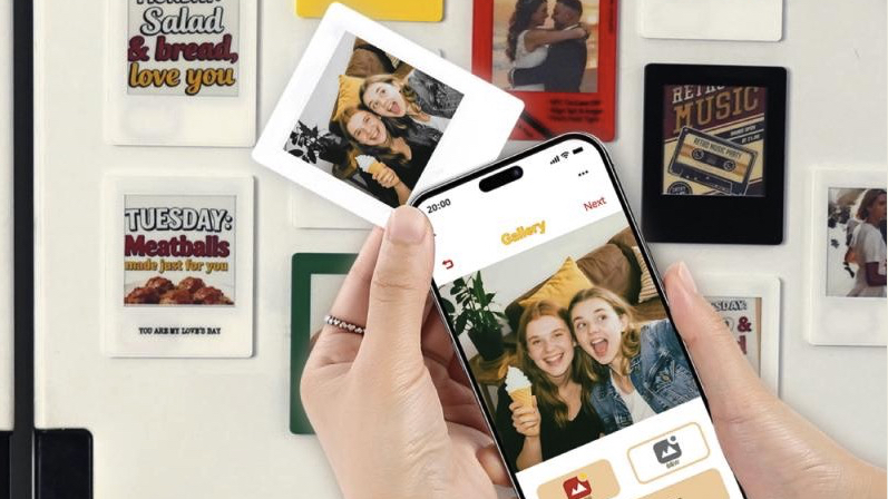 VidaBay E Ink Fridge Magnets