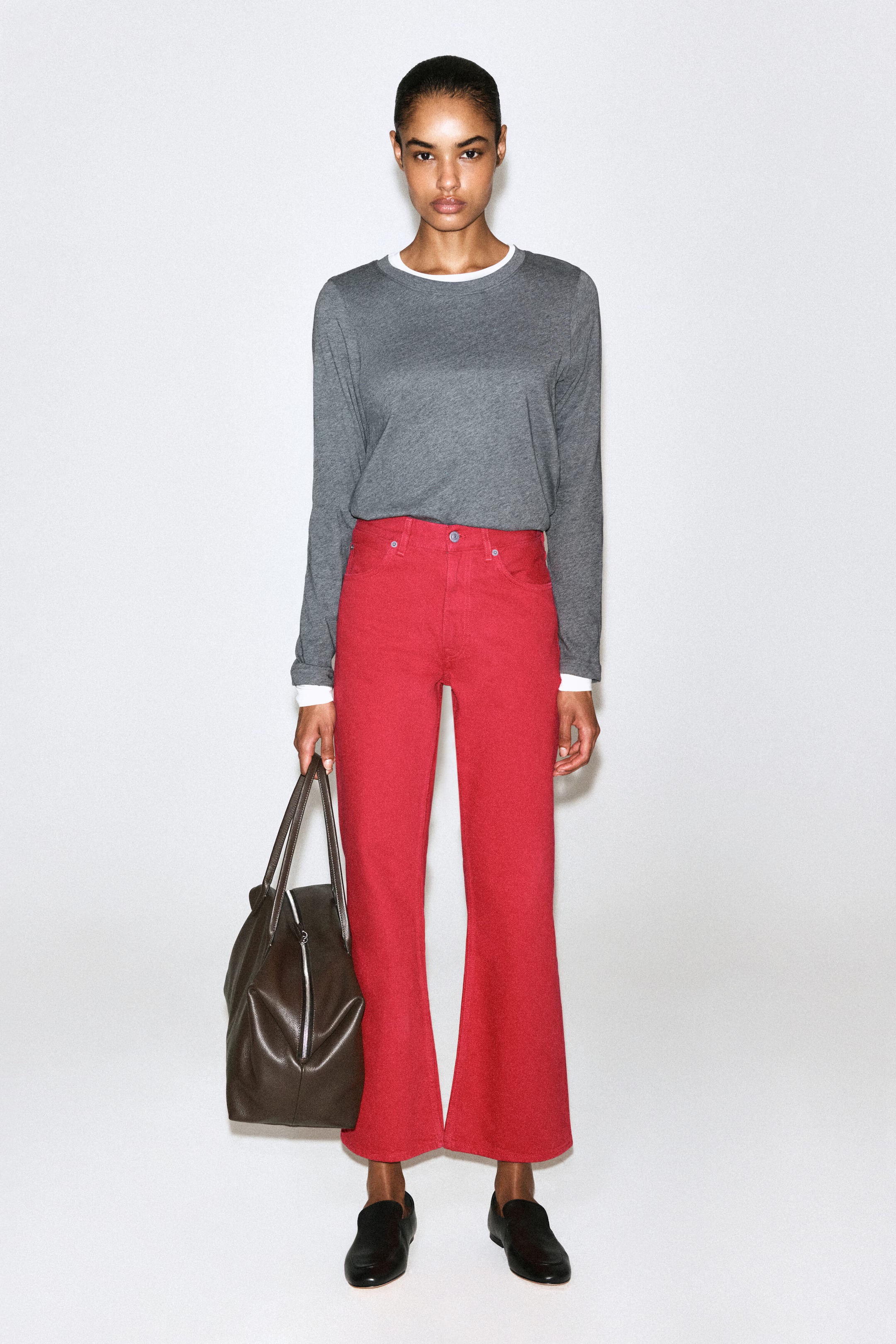 VALLEY CROPPED BOOTCUT JEANS