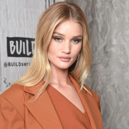 new york, new york may 03 rosie huntington whiteley visits the build series to discuss the digital platform rose incat build studio on may 03, 2019 in new york city photo by gary gershoffgetty images