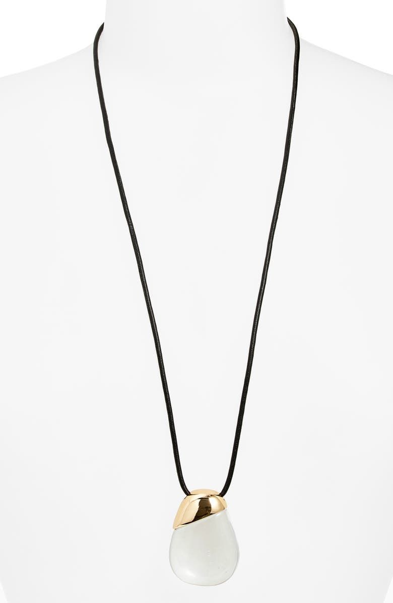 Cord Pendant Necklace