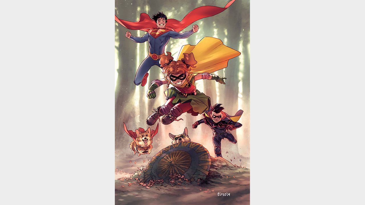 Tirso's variant cover for Trinity: Daughter of Wonder Woman #1.