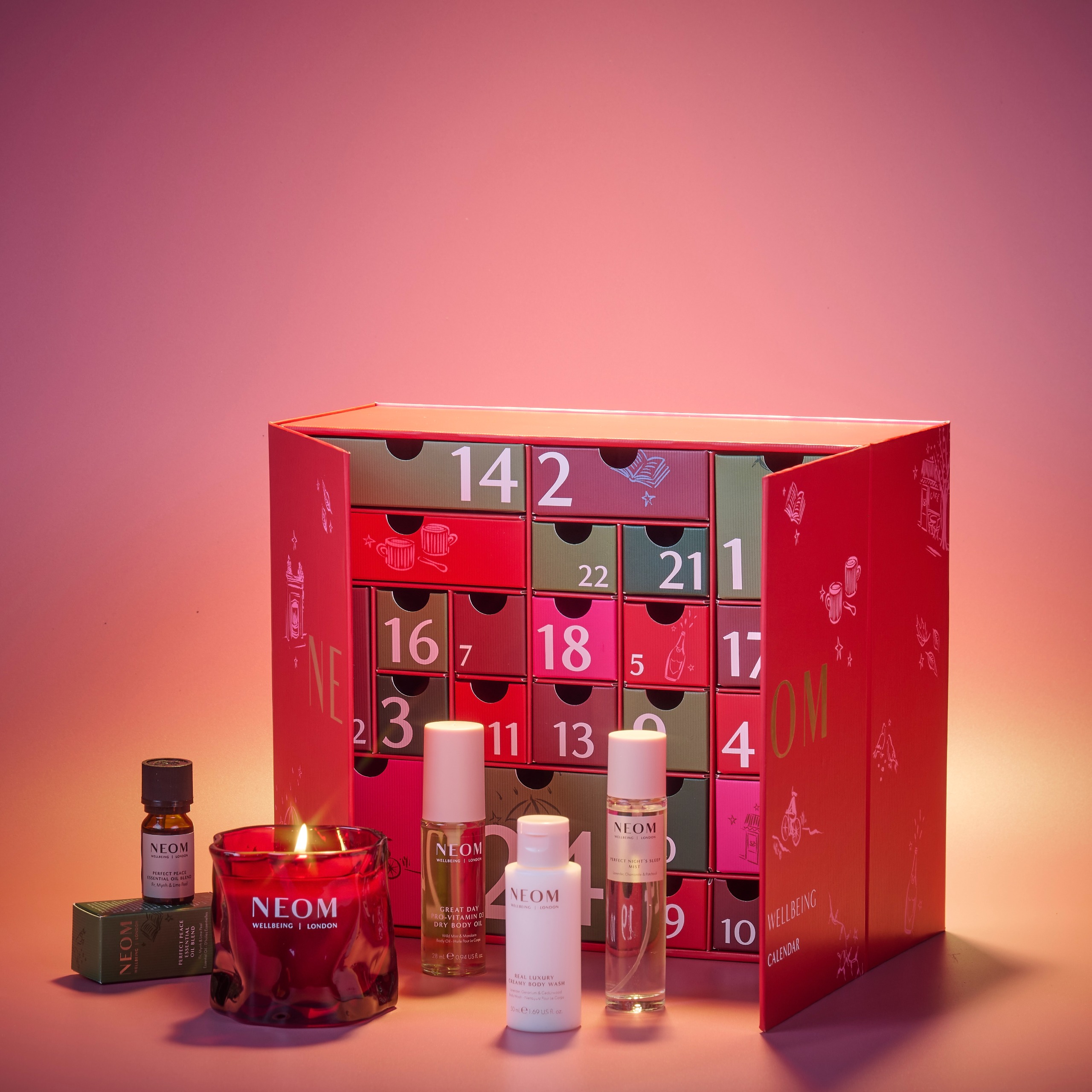 NEOM Wellbeing , 24 Days Of Wellbeing Advent Calendar
