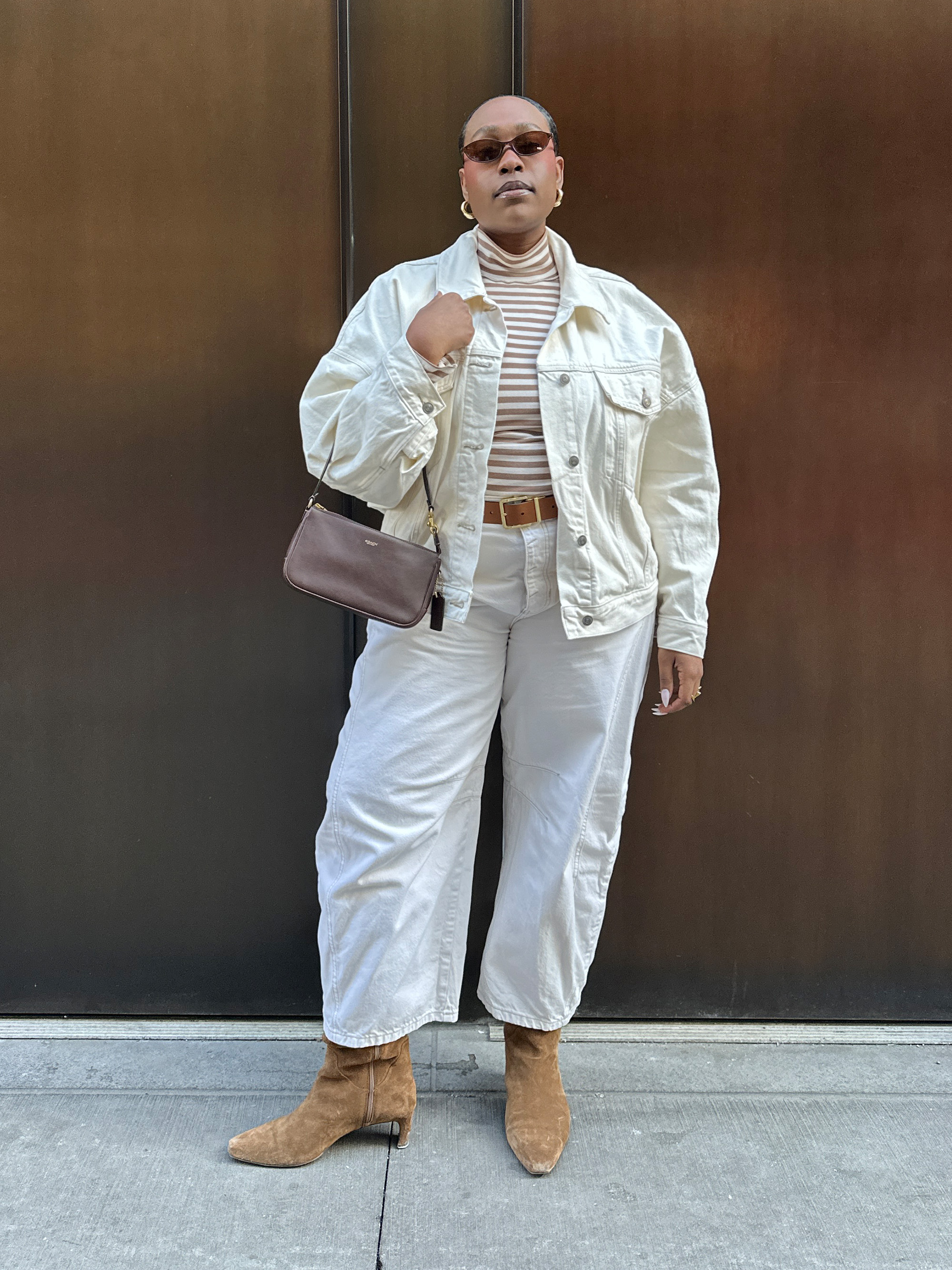 coach bag outfit ideas