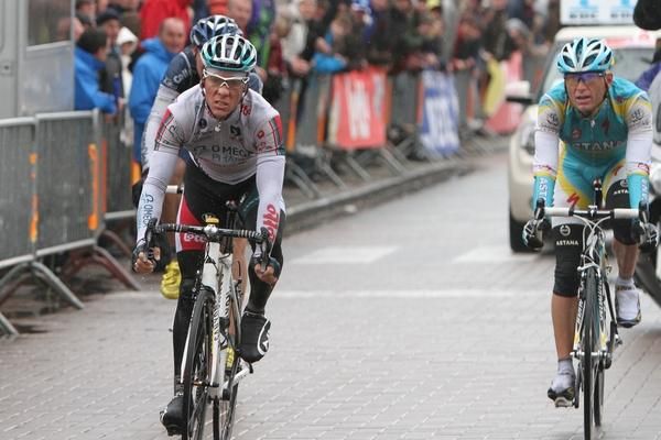 Philippe Gilbert (Omega Pharma-Lotto) took second to Turgot.